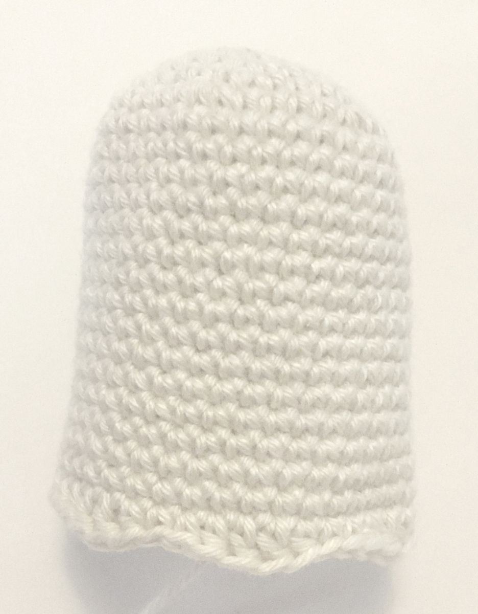 Blog content image for 'Free crochet pattern for a Halloween tealight ghost'